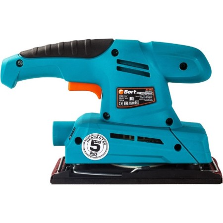 Vibration grinder BORT BS-240, 200 W, 12000 rpm, sole/tape 90x187/240 mm-2