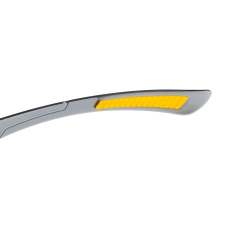 Protective glasses Denzel 89200, polycarbonate, open type, smoky lens-4