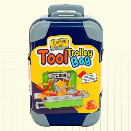 A set of children's instruments "Croaches on wheels", color mix-16