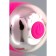Unrealistic vibrator A-Toys byfa Mastick, ABS plastic, pink color, 18 cm