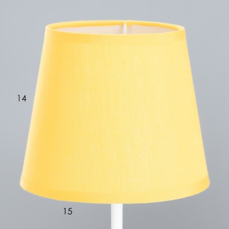 Lamp table bourgeois 1x15W E14 16x16x40cm white/yellow Risalux-3