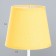 Lamp table bourgeois 1x15W E14 16x16x40cm white/yellow Risalux
