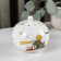 Porcelain sugarian "Little Prince", 490 ml, with a lid