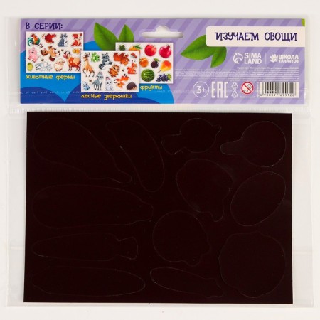 Magnetic game "Vegetables"-8