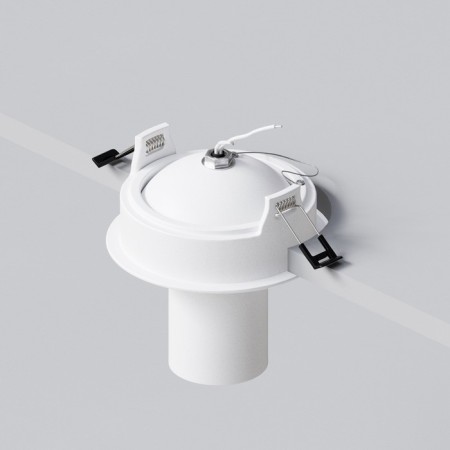 Technical C048CL-01-GU10-W Focus S, 54x54x109 mm ceiling lamp, GU10, 1x10W, white color-7