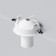 Technical C048CL-01-GU10-W Focus S, 54x54x109 mm ceiling lamp, GU10, 1x10W, white color