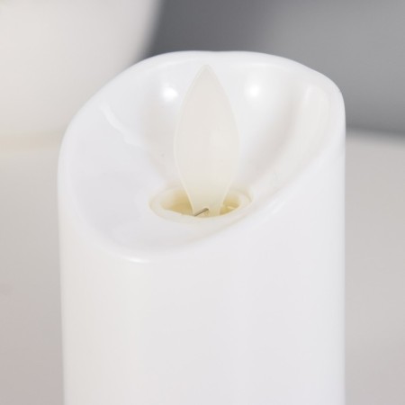 Night Plastic "Wax candle" from batteries CR2032x2 5.3x5.3x7.2 cm-3