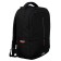 Youth backpack, 41.5 x 29 x 18 cm, Grizzly 134, ergonomic back, laptop compartment, black/red RU-134-1