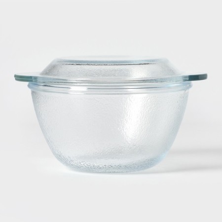 Glass shape for baking “pot with a lid”, d = 18 cm, h = 12.5 cm