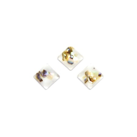 Plastic design TNL “Kaleidoscope”, No. 03 “Square”, 5 pcs