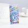Candle for cake the number "6", tone rim, 7 cm, mix