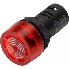 Sound signaling device Chint 593399, D = 22 mm, 220V, red color