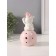 Souvenir Ceramics Light "Bear in a pink cap on a ball with stars" 8x8x15 cm