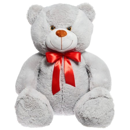 Soft toy "Bear Bart" Color gray, 110 cm