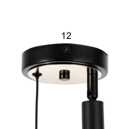 Tori lamp LED 5+10W 3000-6000K Black 10x10x30-180cm-10