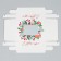 Gift box "Happy New Year", wreath, 16.5 x 12.5 x 5 cm, New Year