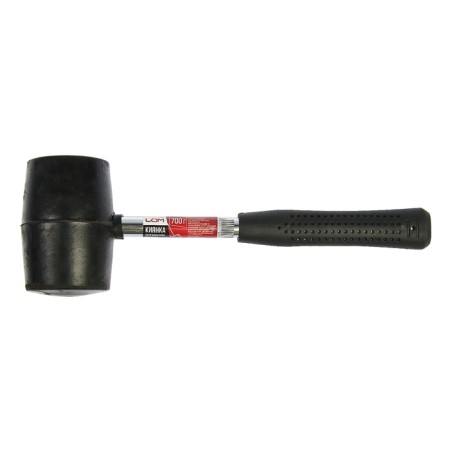 Kiyanka scrap, metal rubberized handle, black rubber, 700 g-1