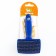 Pucoproding Plastic soft with rounded teeth, medium, 9 x 15.5 cm, blue