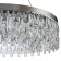 Suspended Indigo lamp, 12029/12p Chrome. 12x40W, e14, 800x800x255/1255 mm, transparent color