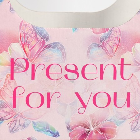 Box-Obel for flowers "for you", 17 × 12 × 32 cm-4