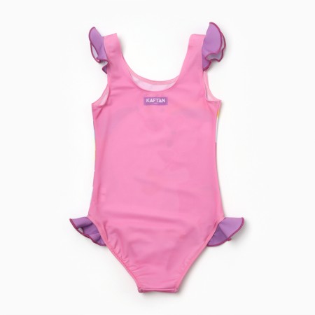 Children's swimsuit KAFTAN "Unicorn", height 122-128 (34), pink-7