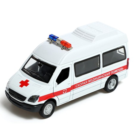Metal machine "Special services", inertial, light and sound effects, mix color, in a bag
