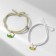 Bracelets "Demetrons" Assol, frogs, white-green color