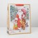 Craft vertical package “Grandfather Frost and animals”, l 31 x 40 x 11.5 cm, new year