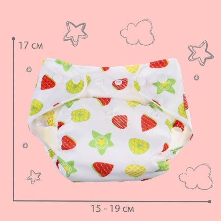Reusable diapers "Arbuzik"-3