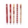 Handle gel machine washed ink, 0.5 mm, blue rod, bear mix