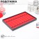 Decoration for jewelry with 10 seats, 40.5 × 25 × 2.5, red color