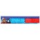 Line-stroke plastic 20 cm, "alphabet" Avengers, flexible