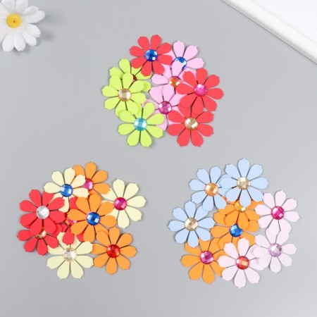 The workpiece of Foamian "Flowerers" 4.5 cm, thickness. 1 mm (set 9 pcs) mix-1
