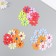 The workpiece of Foamian "Flowerers" 4.5 cm, thickness. 1 mm (set 9 pcs) mix