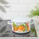 Cylindrical pan, 2.9 liters, induction, metal cover, MIX drawing