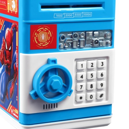 Pigging safe, 20 cm x 14.5 cm x 14 cm "Spider-Men", Spider-Man-4