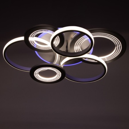 Cialogs from PDU 1899/6 LED 140W Dimmer Gray 58x58x10 cm Bayerlux-4