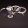 Cialogs from PDU 1899/6 LED 140W Dimmer Gray 58x58x10 cm Bayerlux