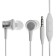 Headphones CB-53, wired, vacuum, microphone, 1 m, jack 3.5 mm, white