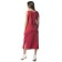 Women's dress, size 48, burgundy color