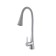 Fashun A4153+B17 kitchen mixer, single -leaf, flexible spout, brass, gray