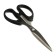Chancellery scissors 17.4 cm office plastic handles, euro suspension