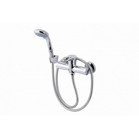 Shower mixer FAUZT FZS-241-B100, single-leaf, without spout, watering can, chrome