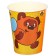 Paper glass "Happy Birthday!", 250 ml, Soyuzmultfilm