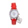 Women's watch, dial d-2.7 cm, eco-leather strap
