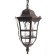 Garden-park lamp Feron PL695, IP44, E27, 60 W, 205x205x840 mm, brown color