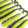 Twizter Yaman Pro Ruff, 7.6 cm, color #32-Black Red Flake/Chartreuse, packaging 10 pcs.