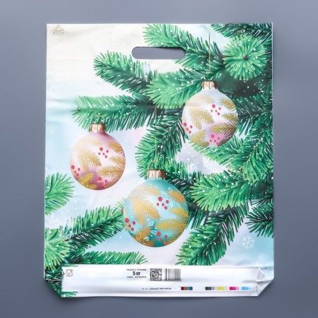 Package "Matte balls", plastic with a cut pen, 45 x 38 cm, 60 μm-1