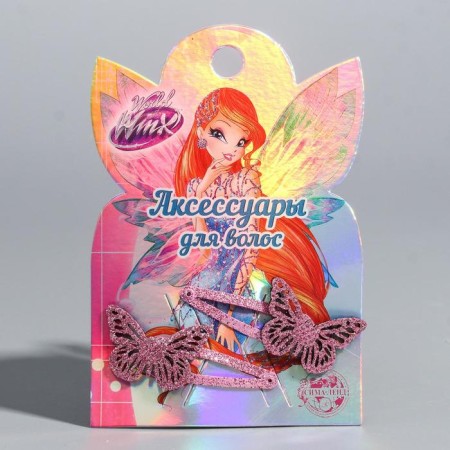 Hair hair clip, 2 pieces Winx-4