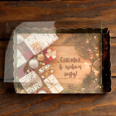 Box for cookies "Dried Gifts", 22 x 15 x 3 cm-3